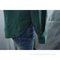 Nuove camicie a maniche lunghe con scollo a v-scollo da donna a V.